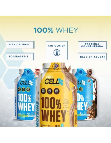 Batido de proteína concentrada Whey Cell - Procell Sport