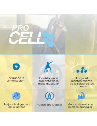 Batido de proteína concentrada Whey Cell - Procell Sport