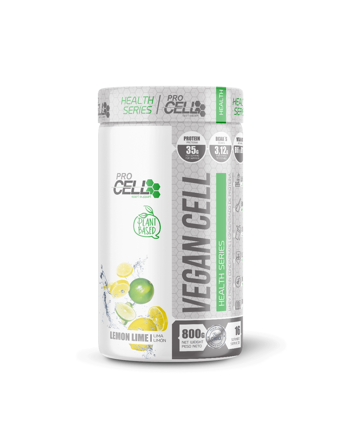 Comprar Proteína vegetal arroz y guisante, Vegan Cell - Procell Sport